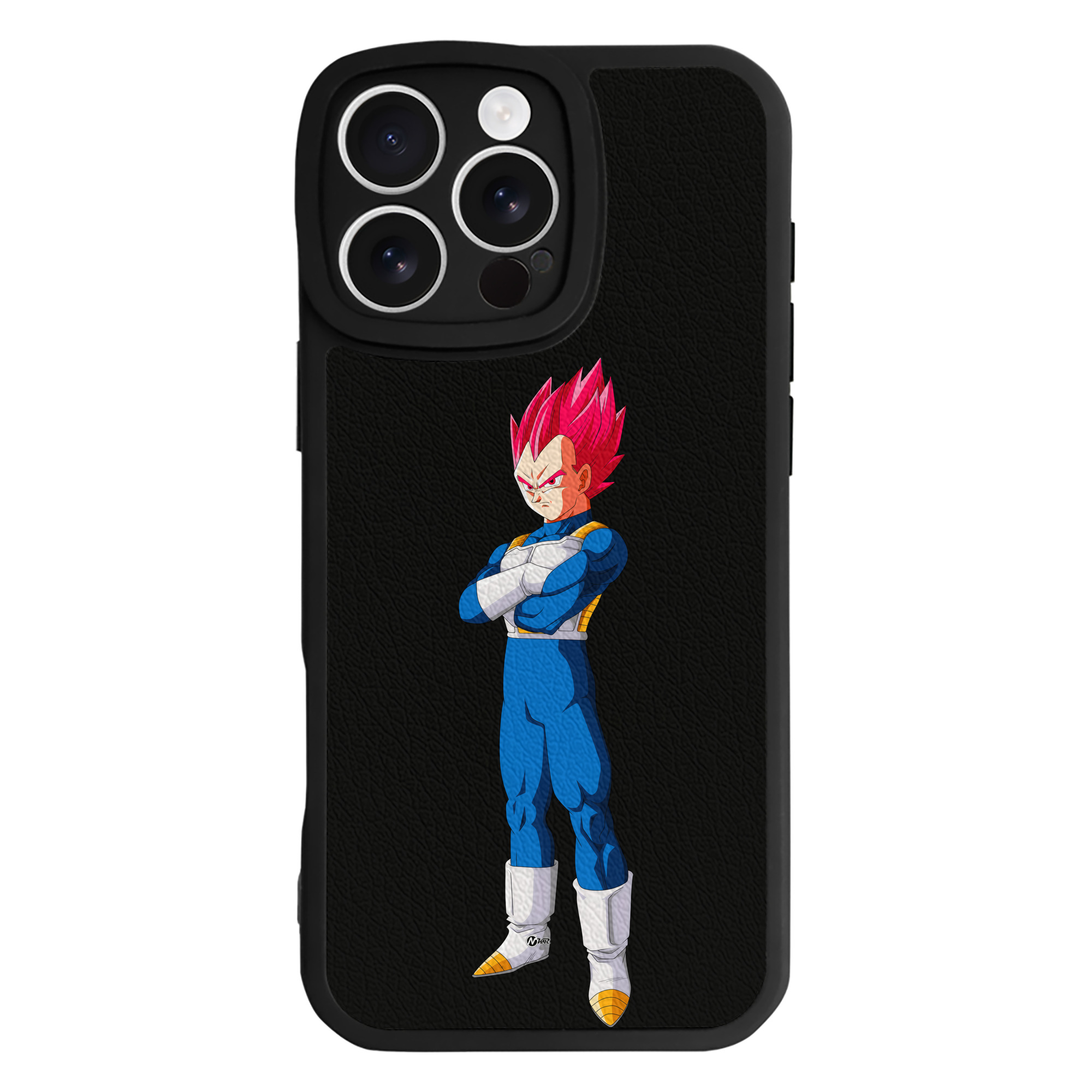 （画像用） ドラゴンボール ベジータ四世（Bejīta Yonsei）DRAGON BALL Vegeta IV 【iPhone 16シリーズ対応】シリコンスマホケース（レザー調） 材質：シリコン
